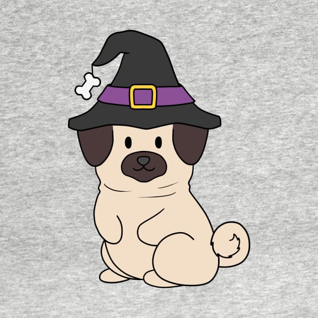 Halloween Pug by BiscuitSnack